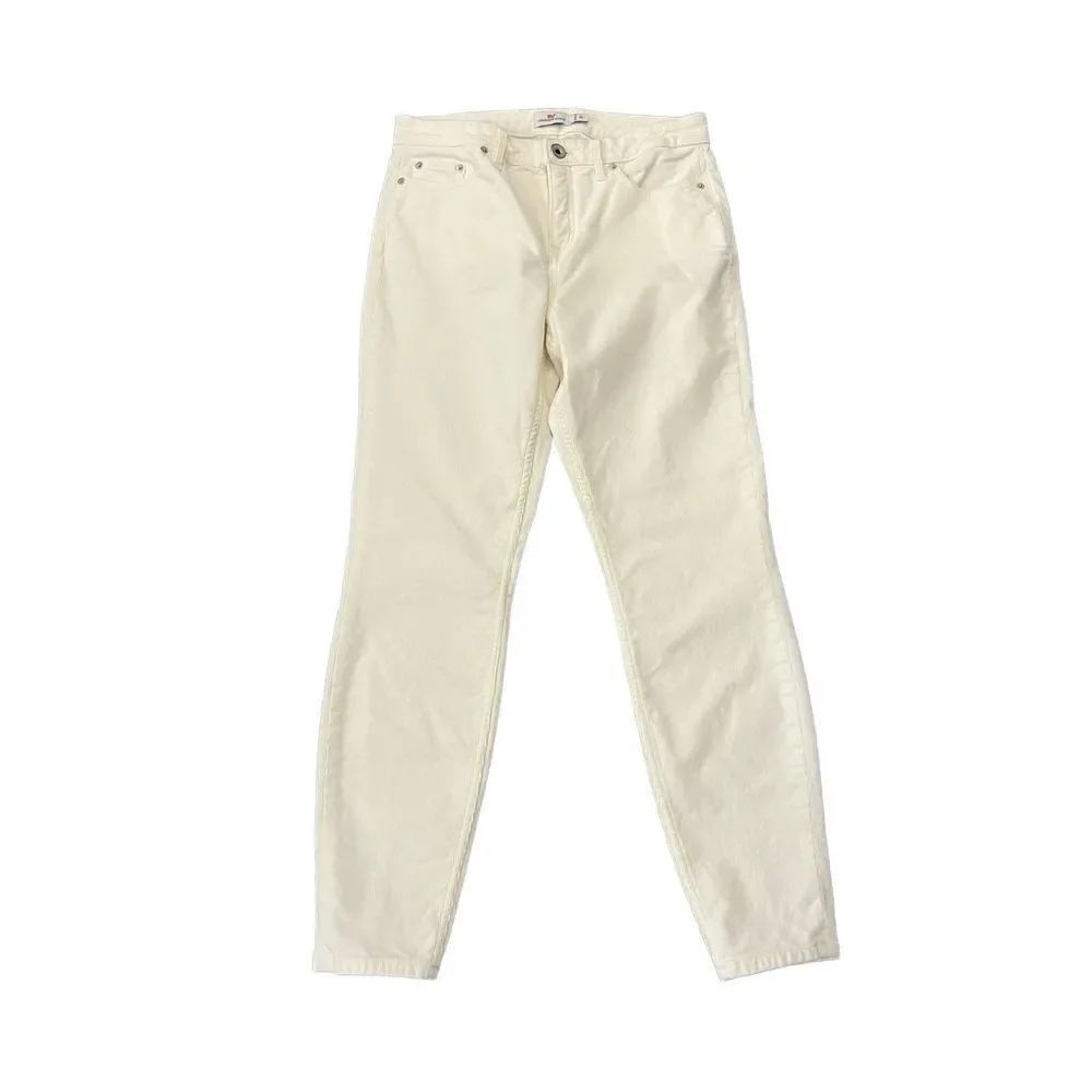 Vineyard Vines white high rise skinny jeans size 28